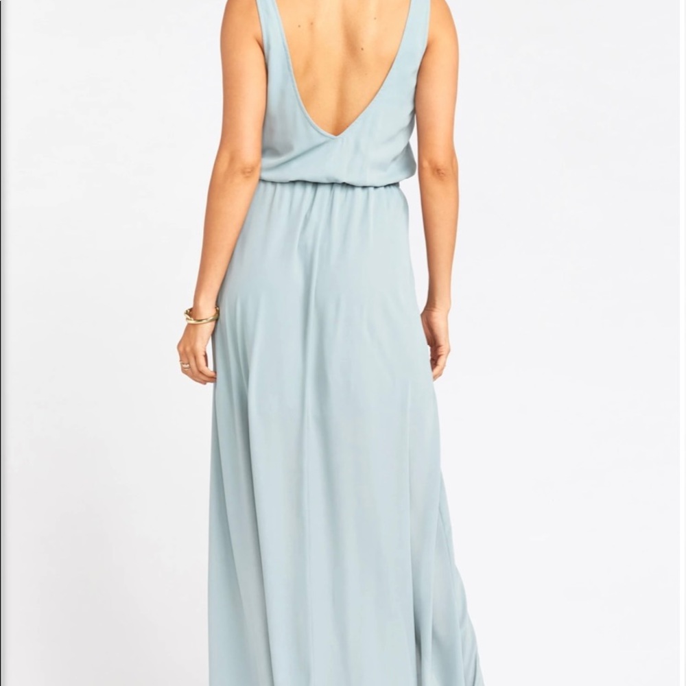 Kendall Maxi Dress - Silver Sage View 4